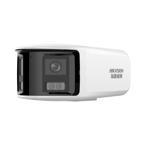 海康威视600万白光全彩智能广角双摄筒型网络摄像机